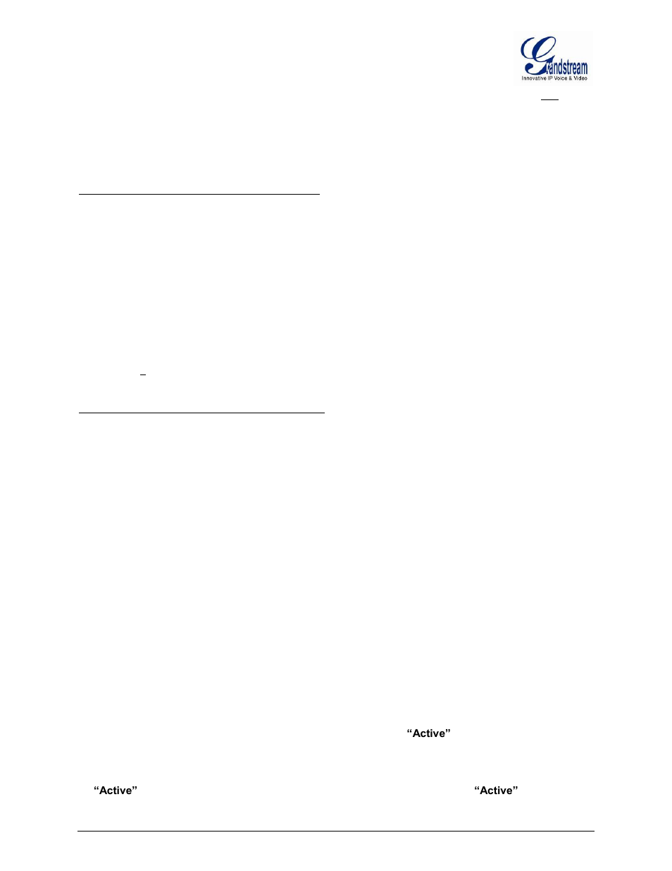 Grandstream GXW400x User Manual User Manual | Page 24 / 62