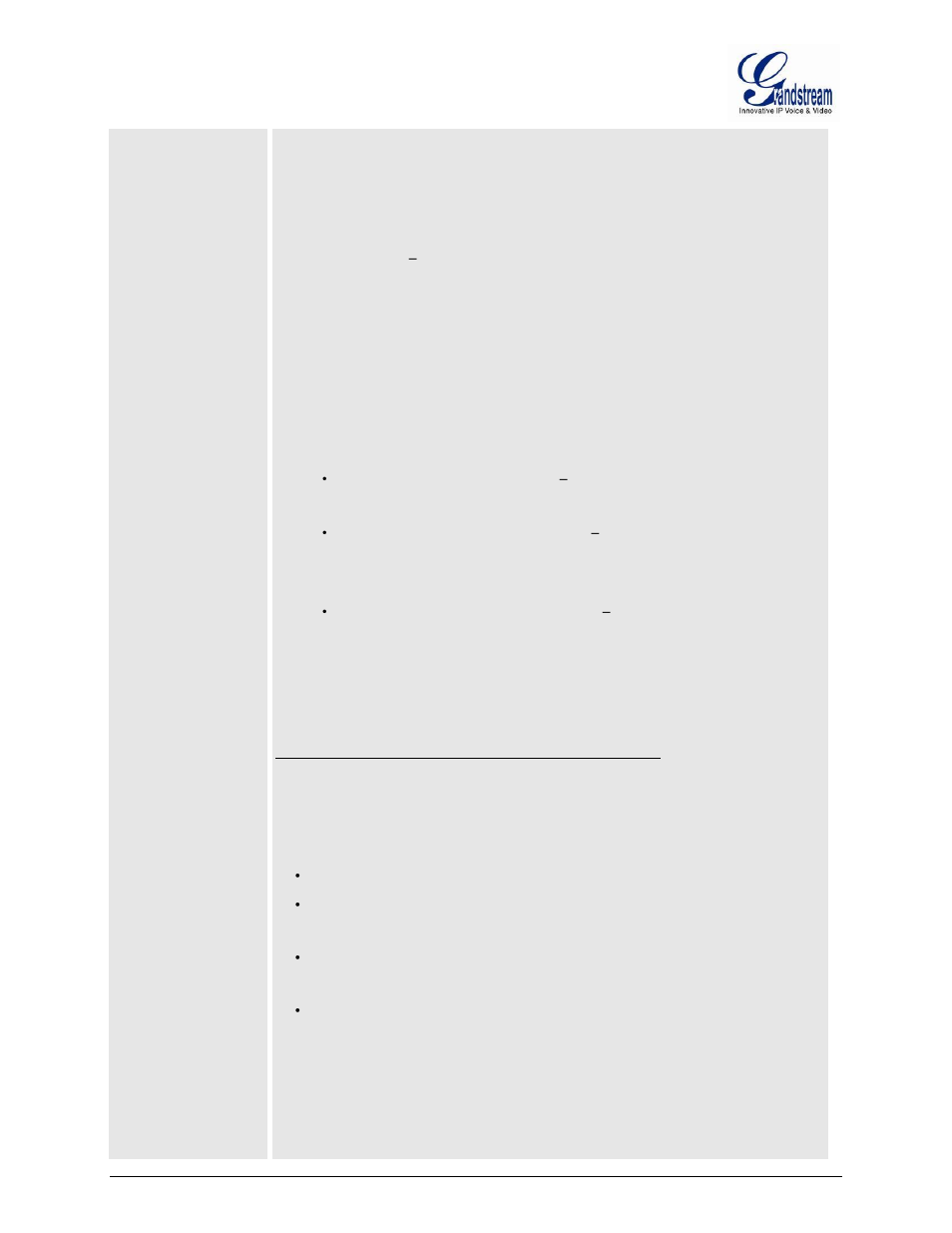 Grandstream GXW400x User Manual User Manual | Page 51 / 62