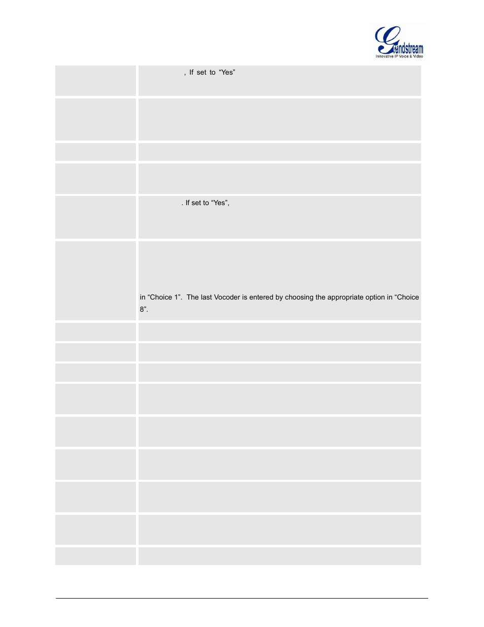 Add auth header on initial register | Grandstream GXW400x User Manual User Manual | Page 53 / 62