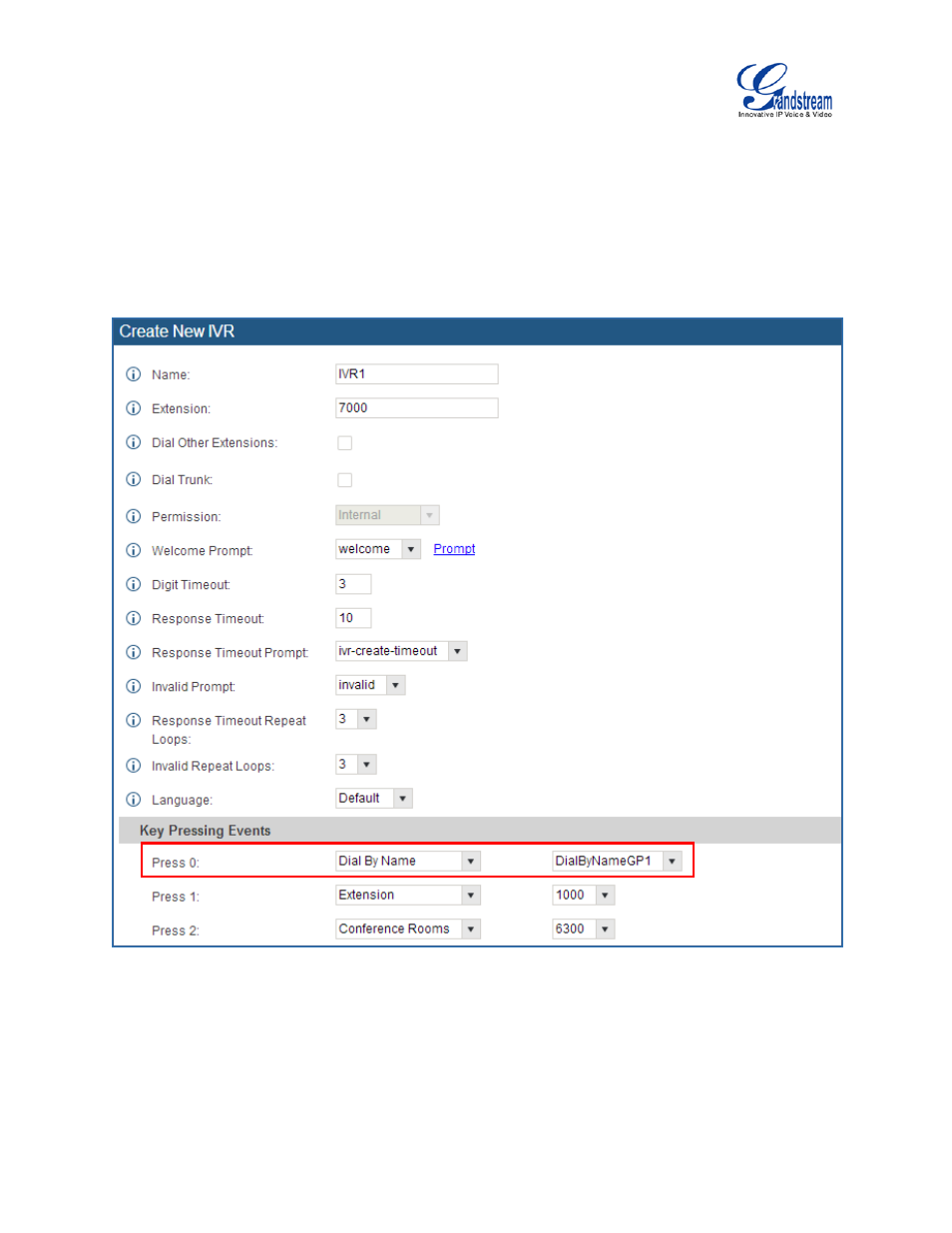 Grandstream UCM6100 User Manual for 1.0.9.25 User Manual | Page 237 / 306
