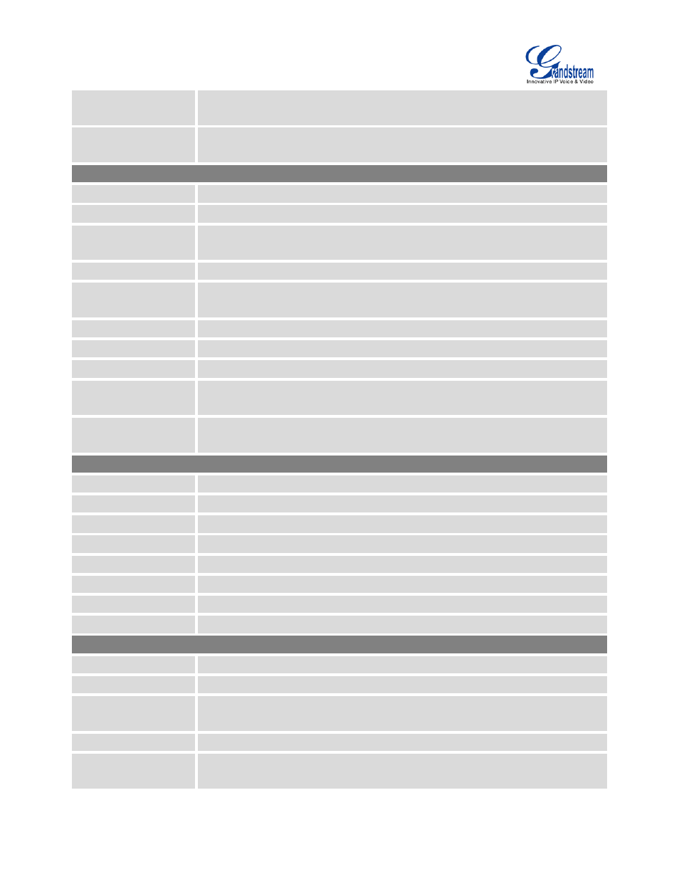 Grandstream UCM6100 User Manual for 1.0.9.25 User Manual | Page 54 / 306