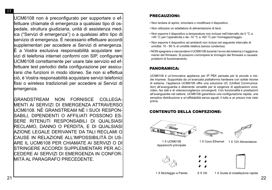 Grandstream UCM6108 Quick Installation Guide User Manual | Page 13 / 16