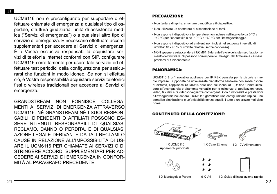 Grandstream UCM6116 Quick Installation Guide User Manual | Page 13 / 16
