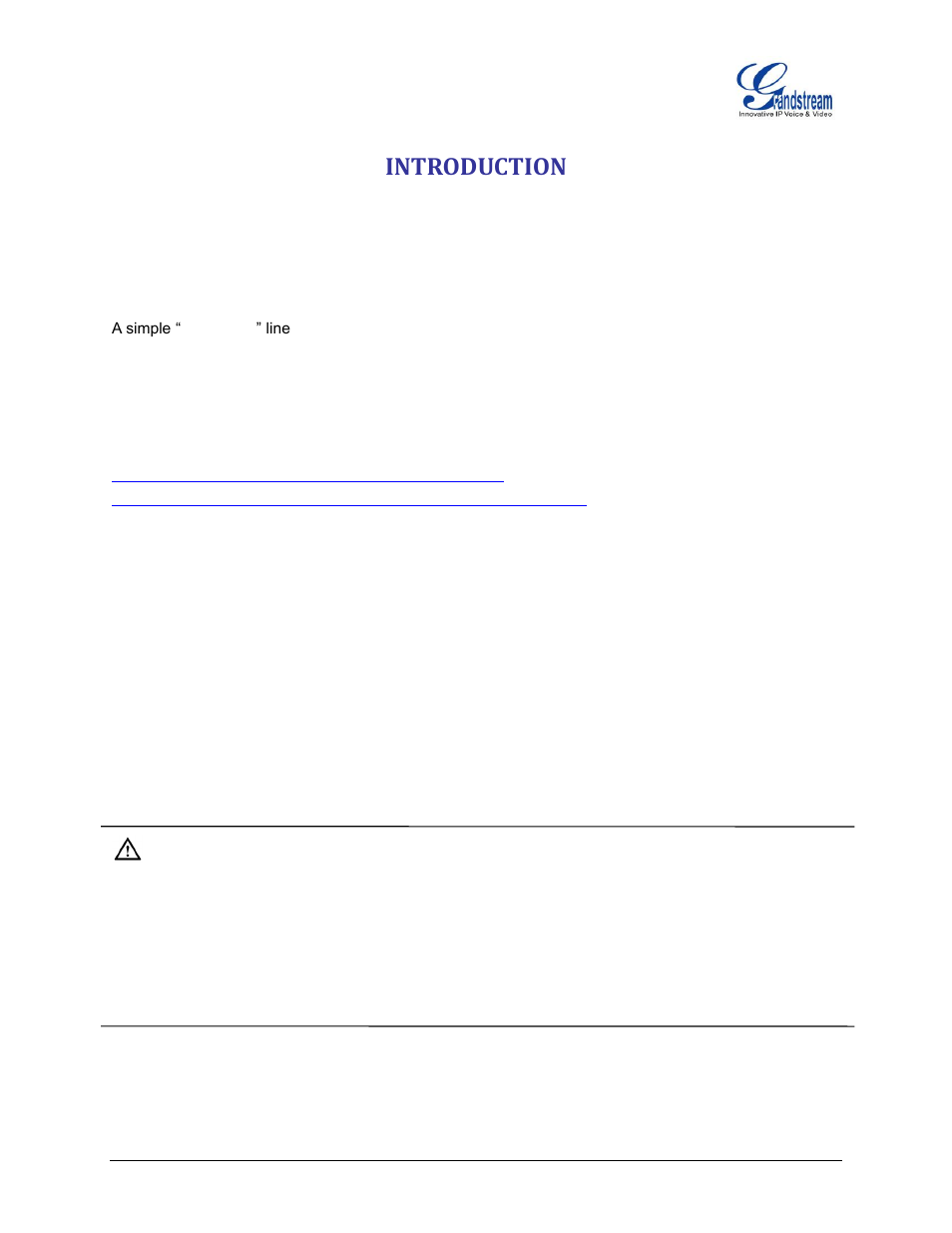 Introduction | Grandstream UCM6100 Asterisk Manager Interface (AMI) Guide User Manual | Page 4 / 15