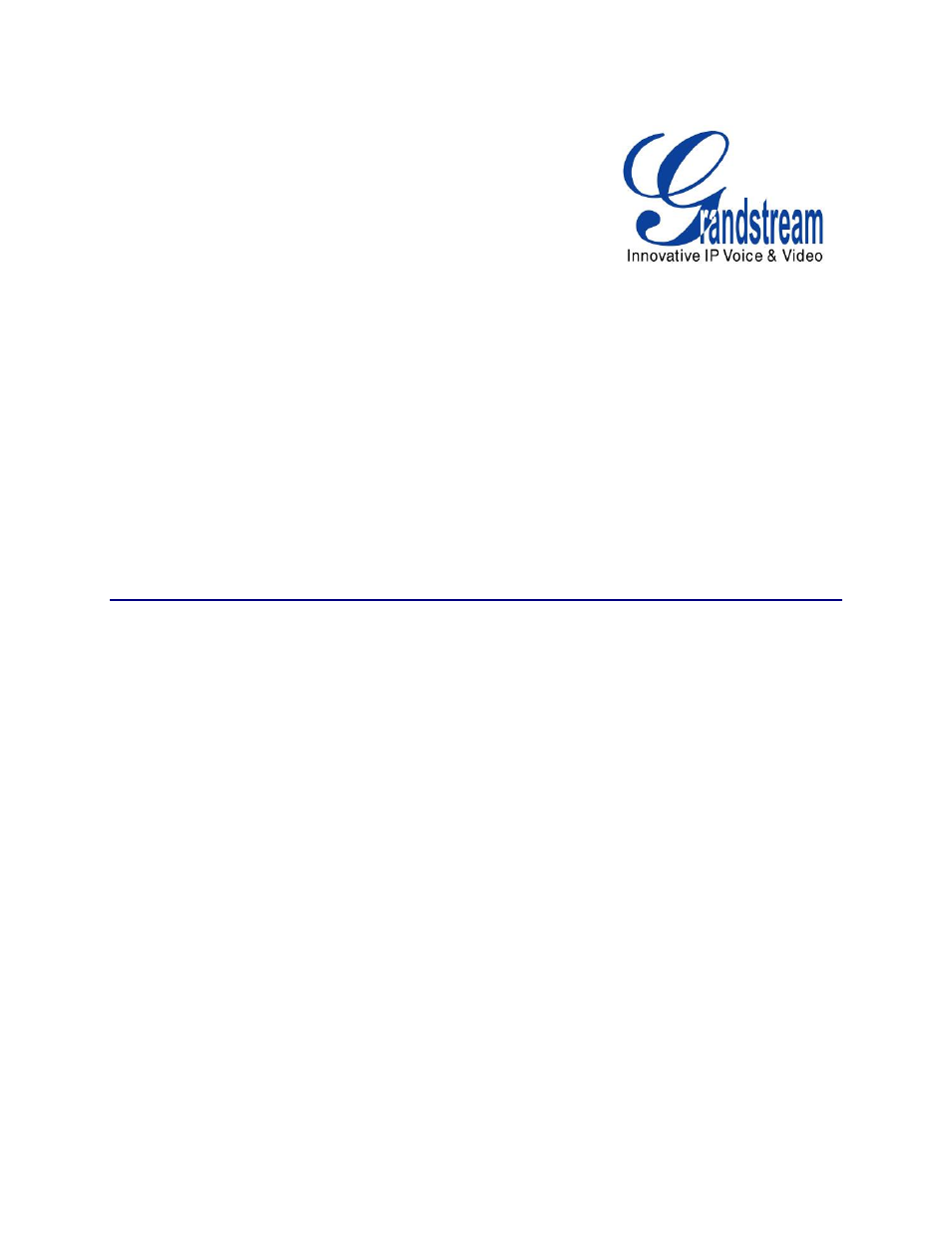 Grandstream UCM6100 series Initial Setup Guide User Manual | 21 pages