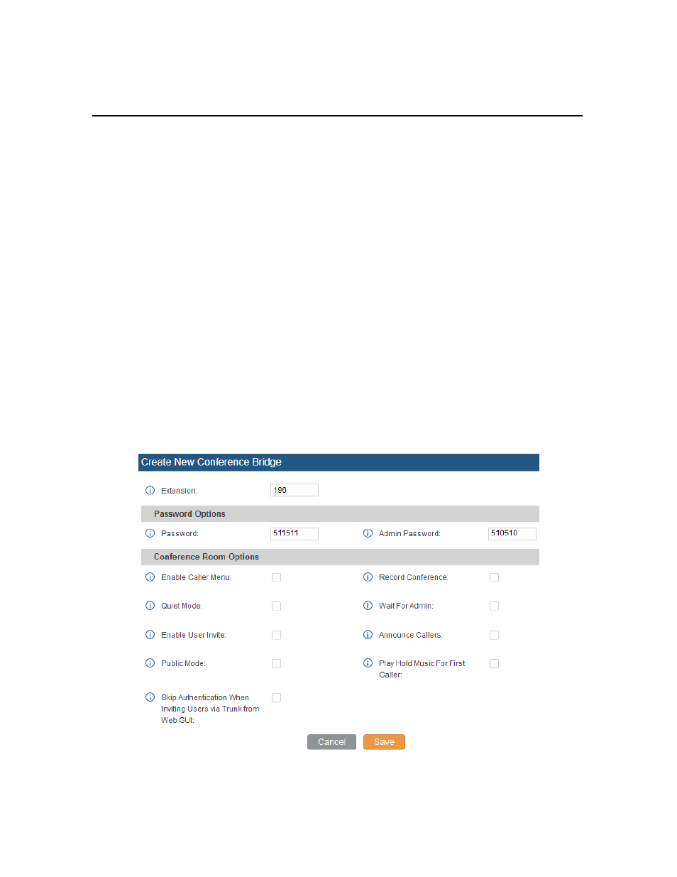 Conference bridge, How to setup a conference bridge, Onference | Ridge | Grandstream UCM6100 series Initial Setup Guide User Manual | Page 12 / 21
