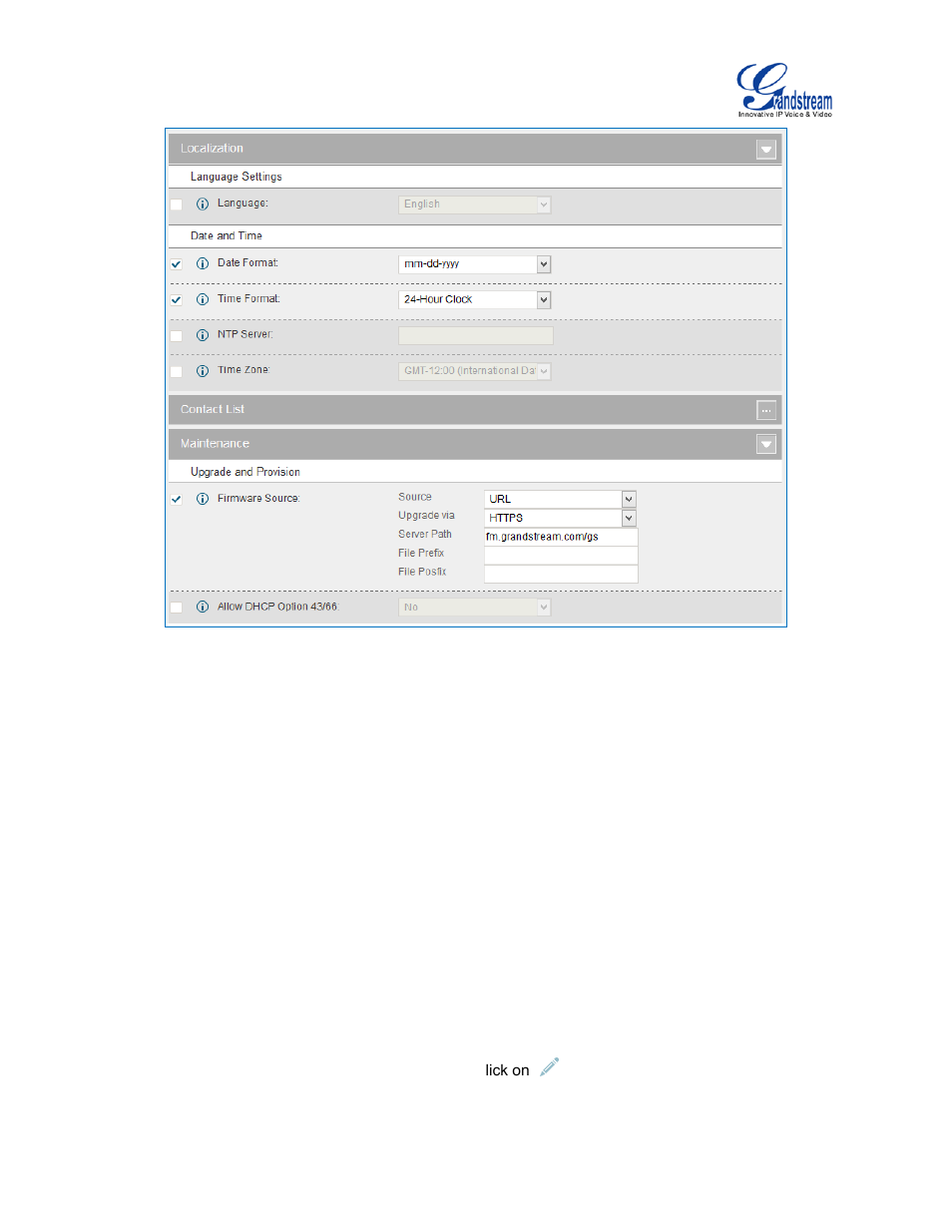 Figure 70: zero config sample - global policy | Grandstream UCM6510 User Manual User Manual | Page 108 / 314