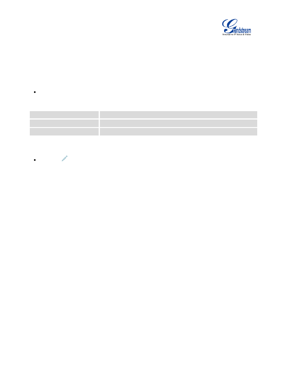 Table 29: create new template | Grandstream UCM6510 User Manual User Manual | Page 95 / 314