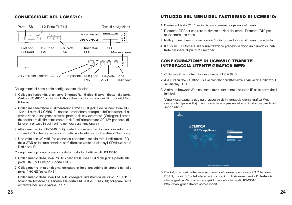 Grandstream UCM6510 Quick Installation Guide User Manual | Page 14 / 20
