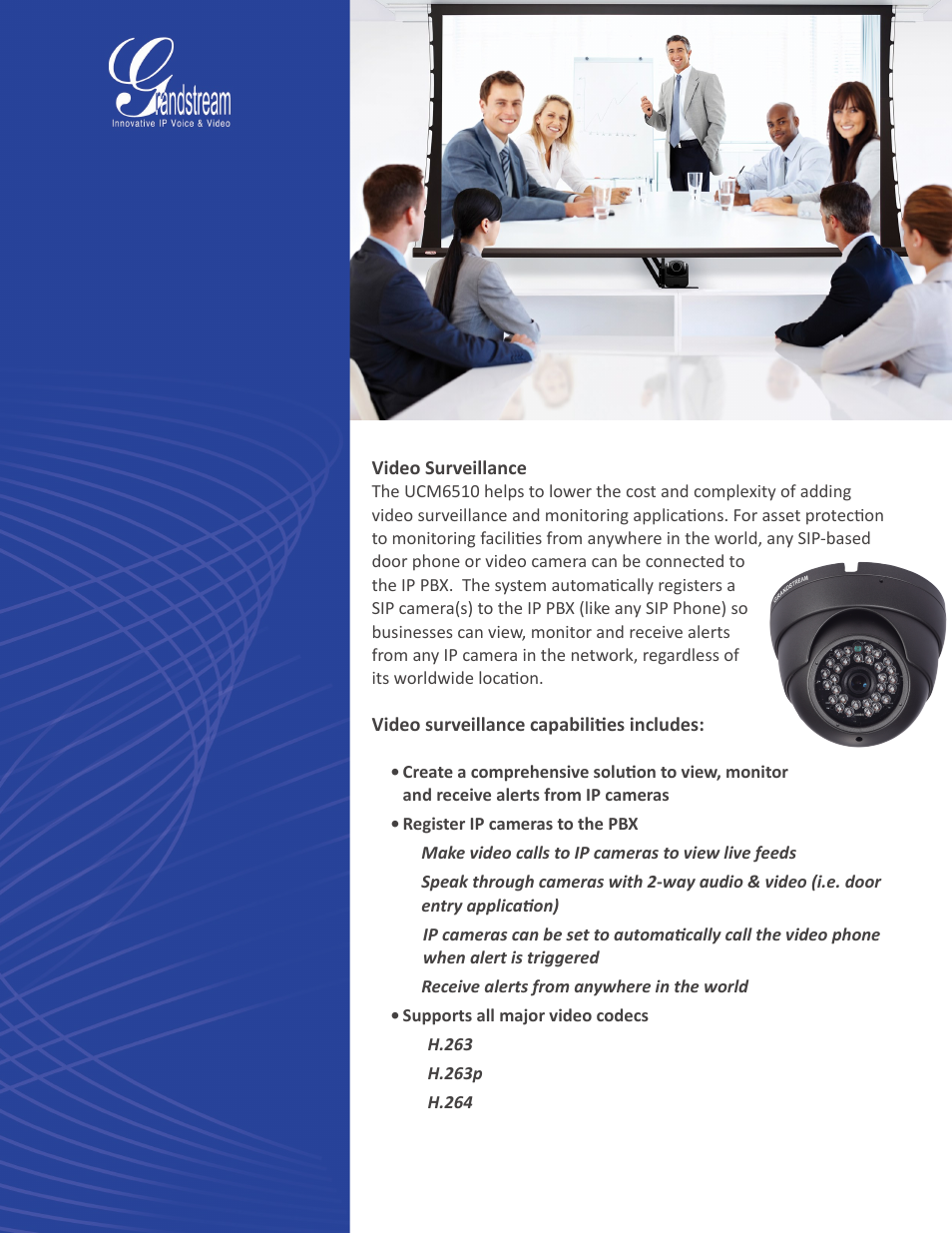 Grandstream UCM6510 Buyer's Guide User Manual | Page 13 / 17