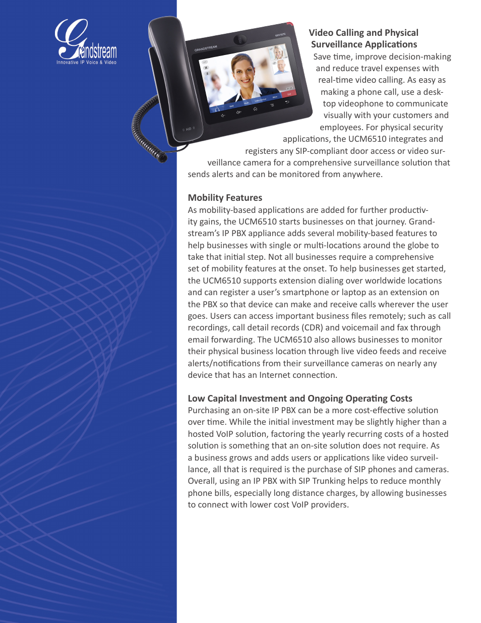 Grandstream UCM6510 Buyer's Guide User Manual | Page 8 / 17