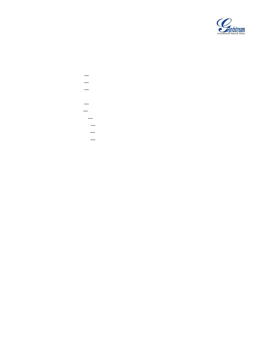 Grandstream Wave User Manual | Page 4 / 65