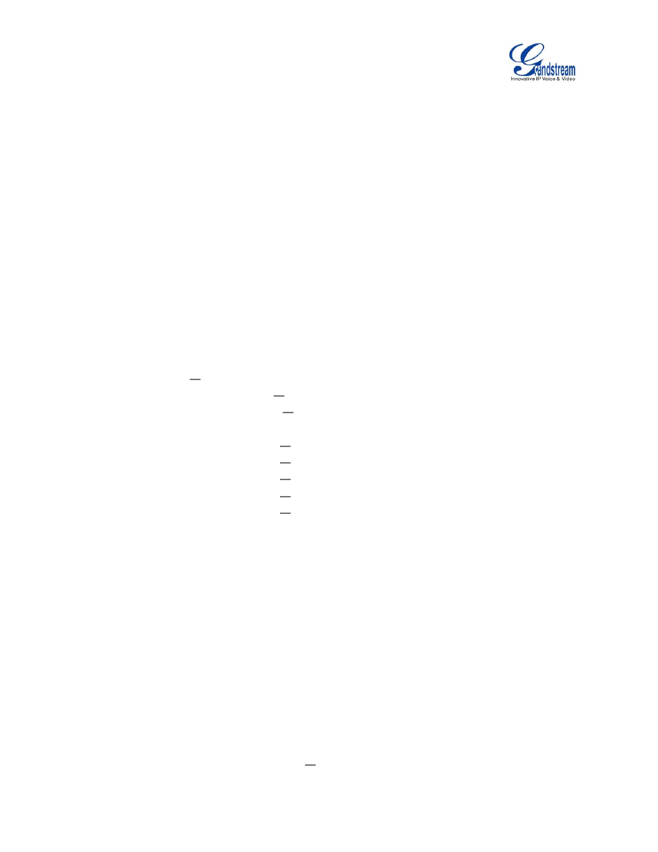 Grandstream Wave User Manual | Page 5 / 65