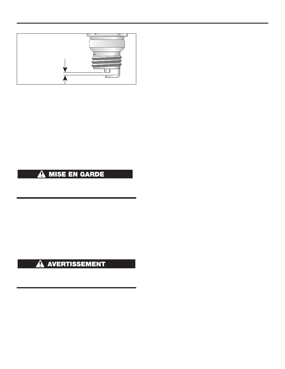 Entretien (suite), Entreposage, Entreposage de longue dureé | Transport, Replacement de la bougie, Nettoyage, Accessoires / piéces de rechange | Cub Cadet CC2025 User Manual | Page 41 / 72
