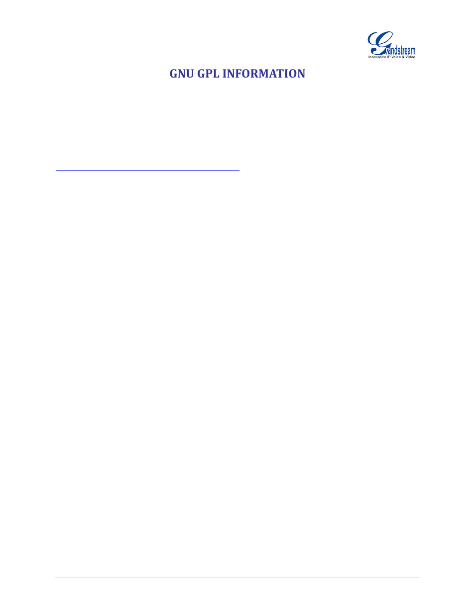 Gnu gpl information | Grandstream GXP2200EXT User Manual User Manual | Page 4 / 27
