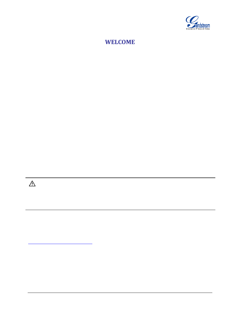 Welcome | Grandstream GXP2200EXT User Manual User Manual | Page 6 / 27