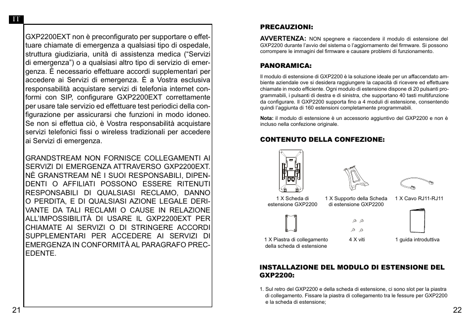 Grandstream GXP2200EXT Quick Installation Guide User Manual | Page 13 / 18