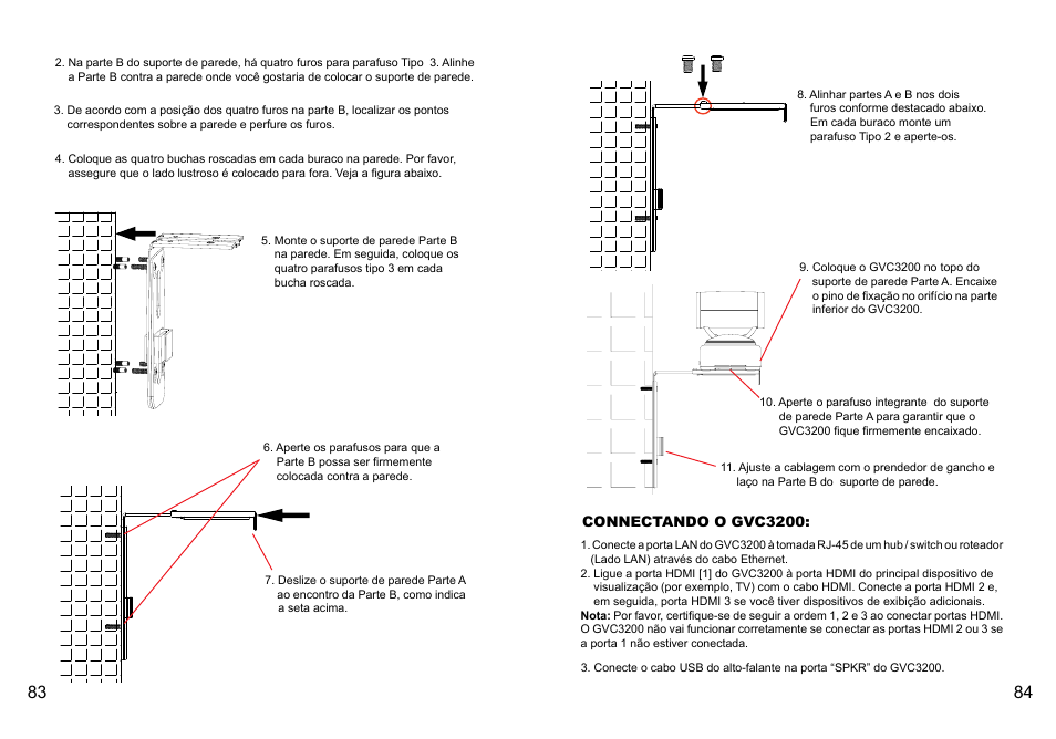 Grandstream GVC3200 Quick Installation Guide User Manual | Page 44 / 52