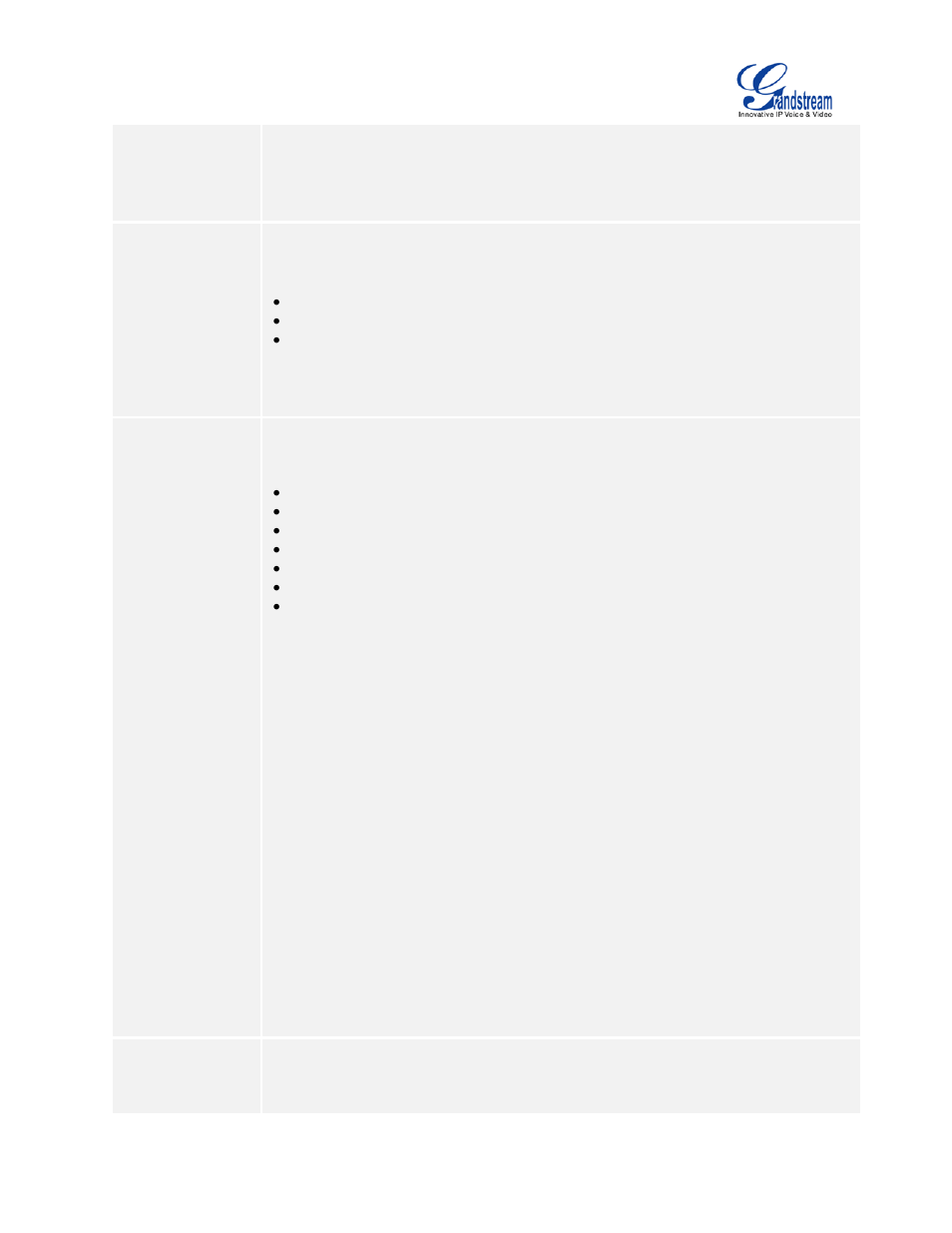 Grandstream GVC3200 Administration Guide User Manual | Page 32 / 62