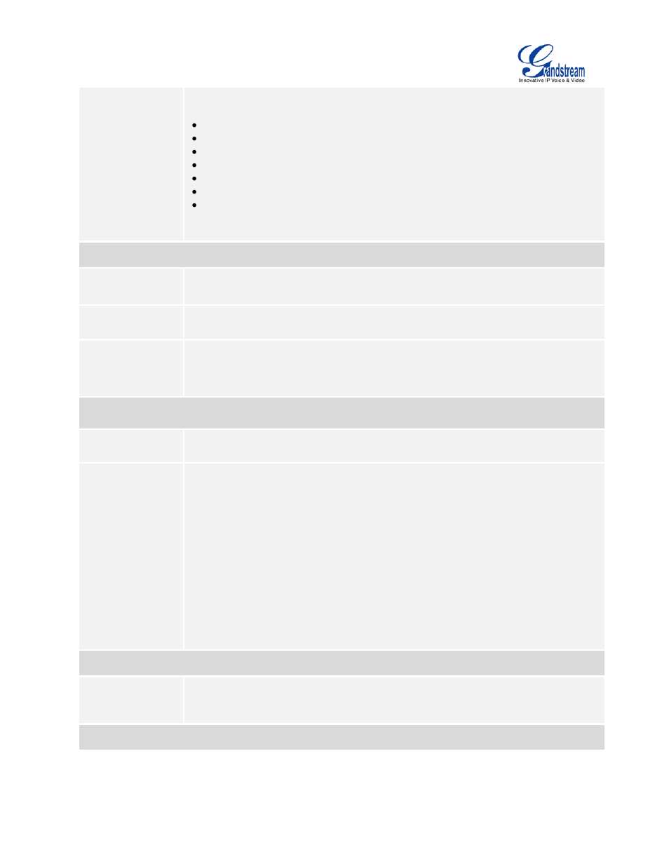 Grandstream GVC3200 Administration Guide User Manual | Page 53 / 62