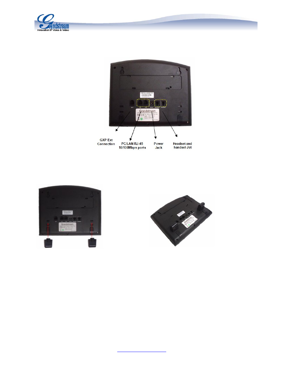Grandstream GXP1200 User Manual | Page 3 / 8