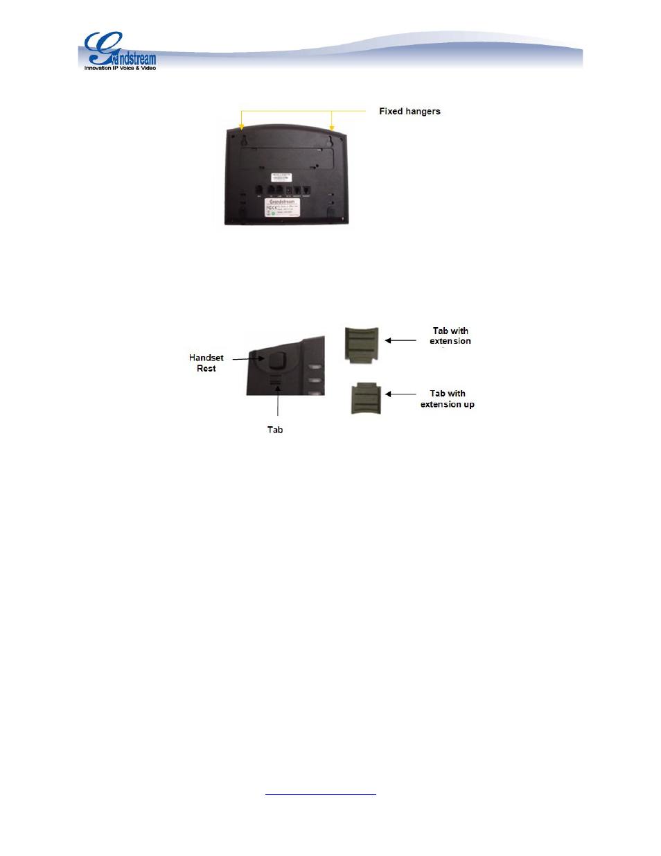 Grandstream GXP1200 User Manual | Page 4 / 8