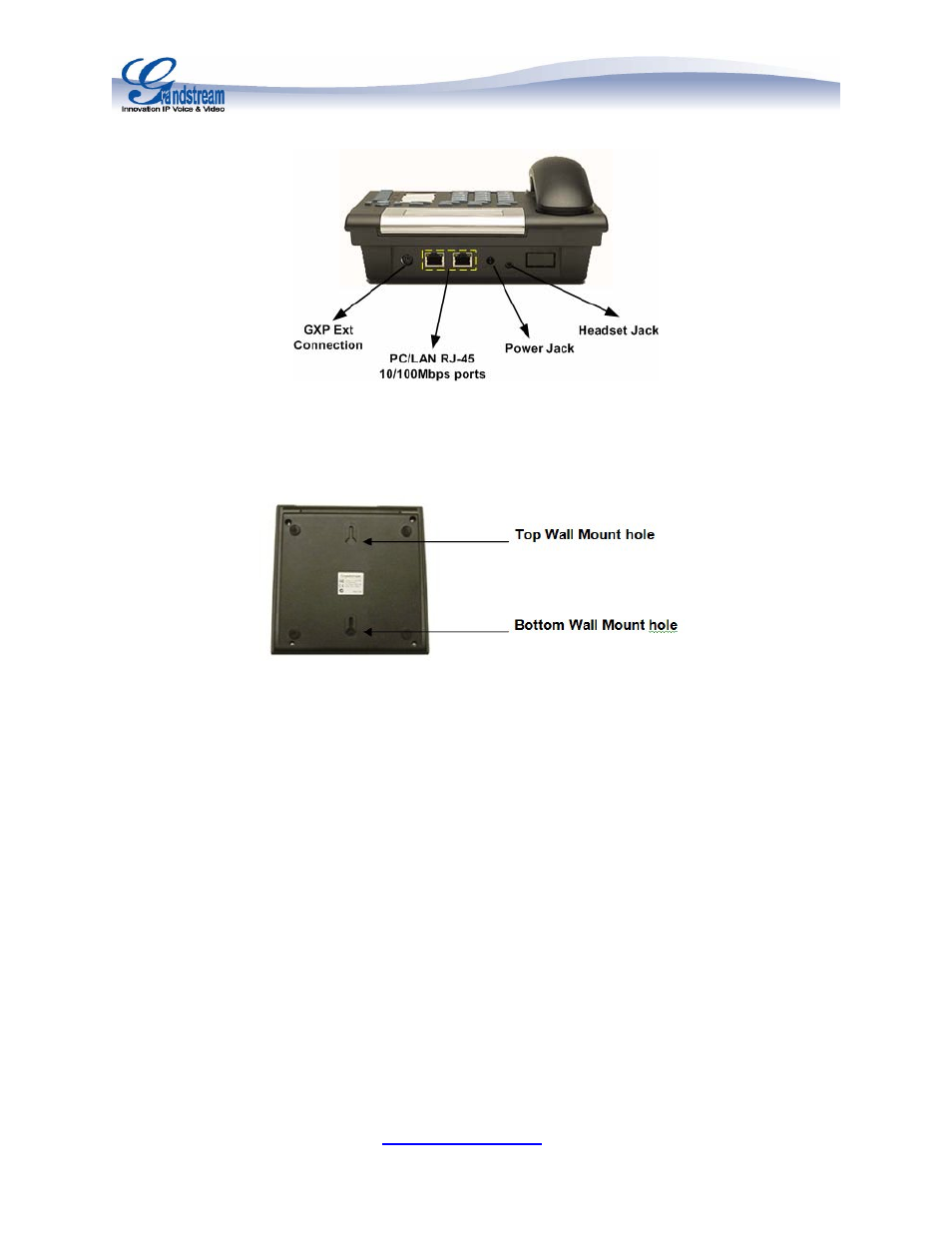 Grandstream GXP2000 User Manual | Page 3 / 6
