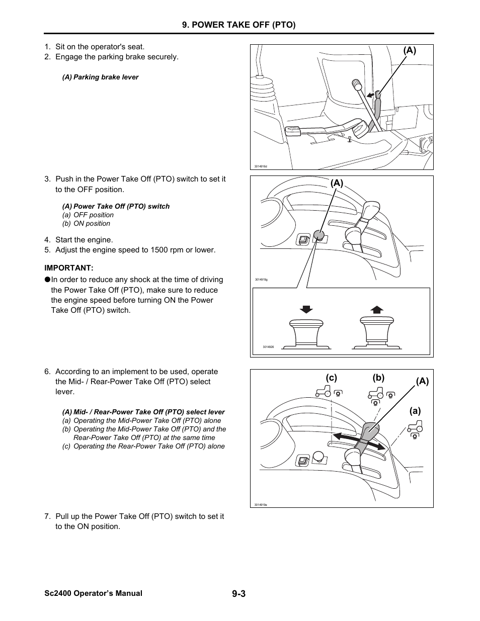 Cub Cadet SC2400 User Manual | Page 62 / 133