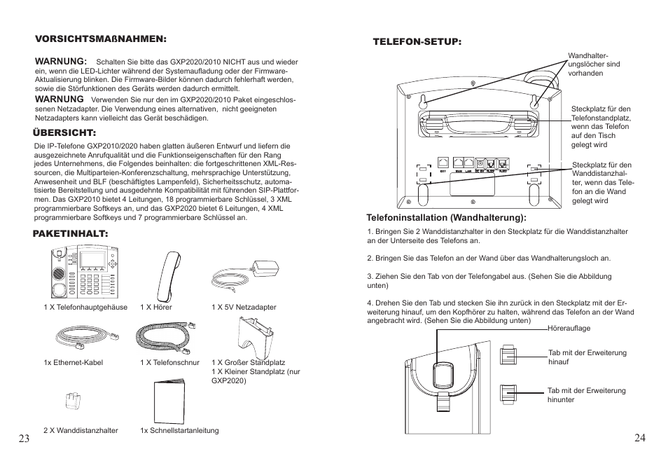 Grandstream GXP2010 User Manual | Page 13 / 22