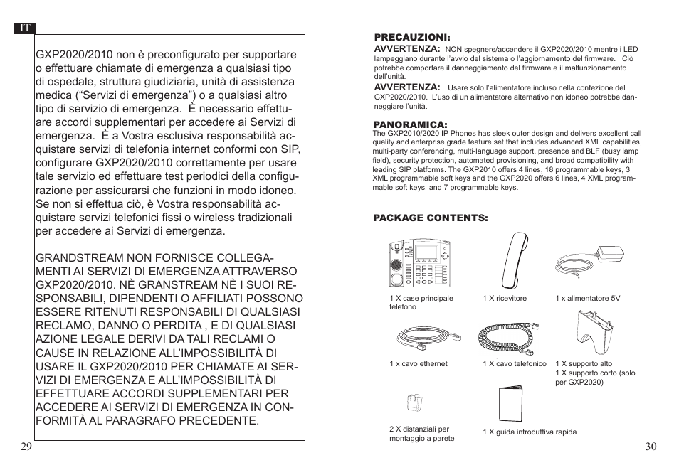 Grandstream GXP2010 User Manual | Page 16 / 22