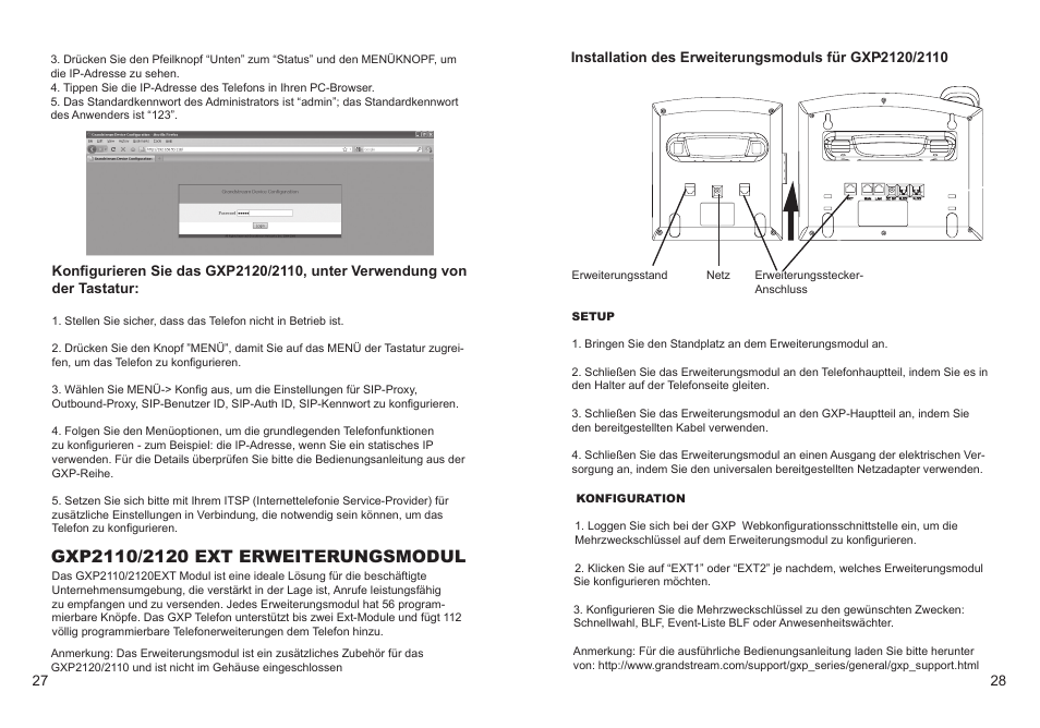 Grandstream GXP2110 User Manual | Page 15 / 22