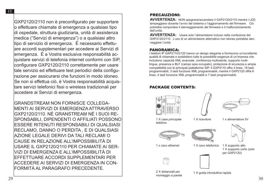 Grandstream GXP2110 User Manual | Page 16 / 22