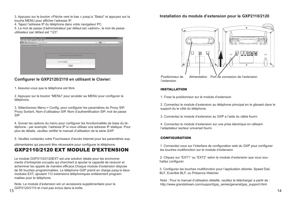 Grandstream GXP2110 User Manual | Page 8 / 22