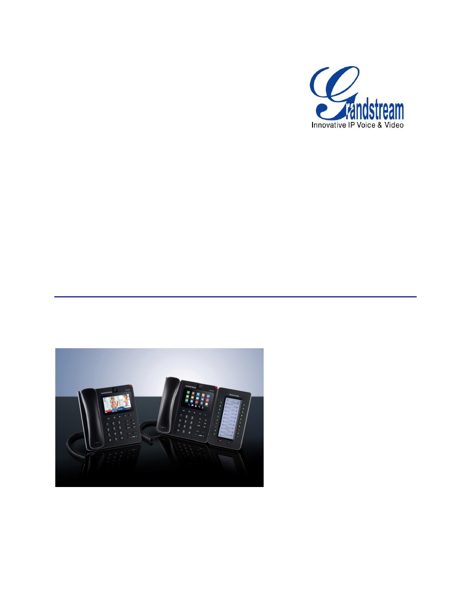 Grandstream GXV3240 IP Multimedia Phone User Manual | 12 pages