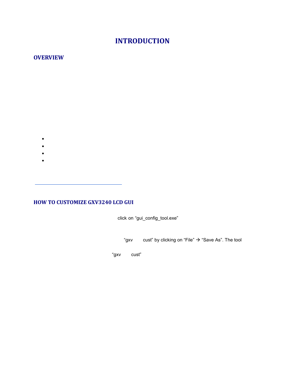 Introduction, Overview, How to customize gxv3240 lcd gui | Grandstream GXV3240 IP Multimedia Phone User Manual | Page 4 / 12