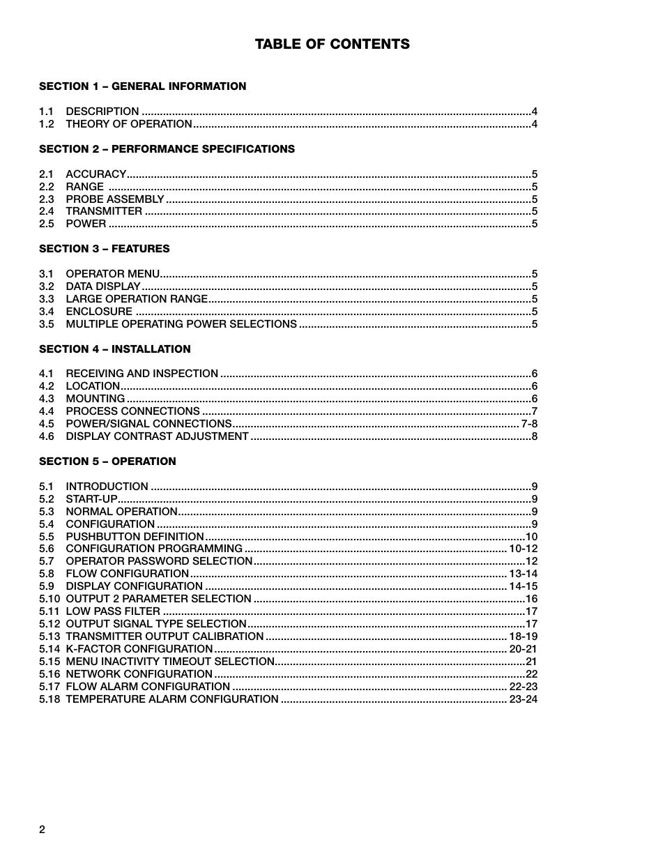 Greenheck AMD-xx-TD Transmitter User Manual | Page 2 / 35