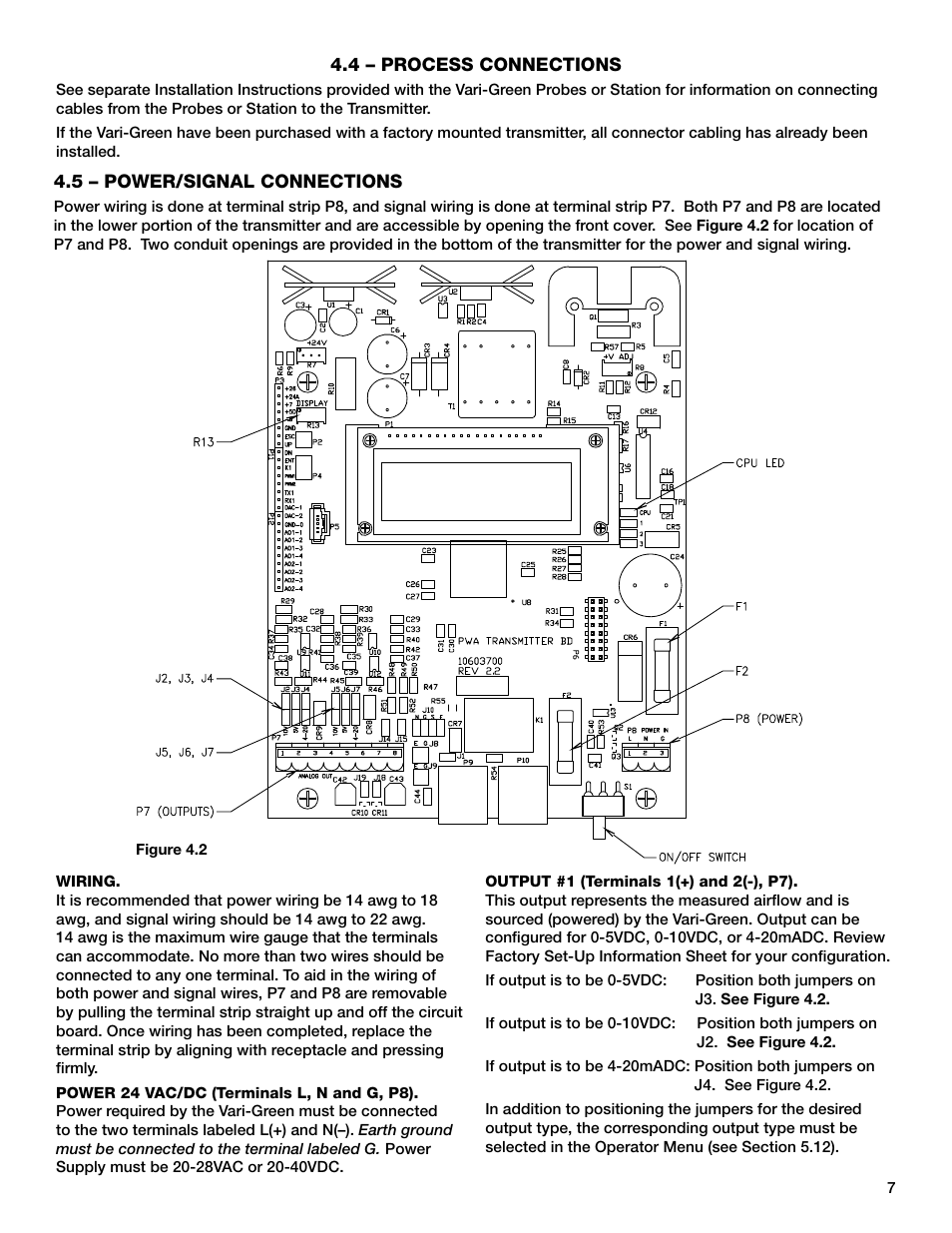 Greenheck AMD-xx-TD Transmitter User Manual | Page 7 / 35