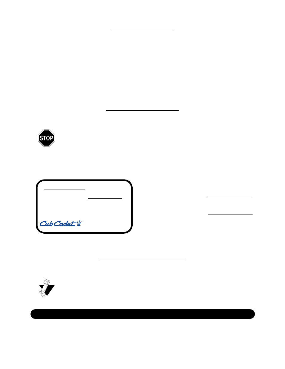 Cub Cadet 24A-030E100 User Manual | Page 2 / 20
