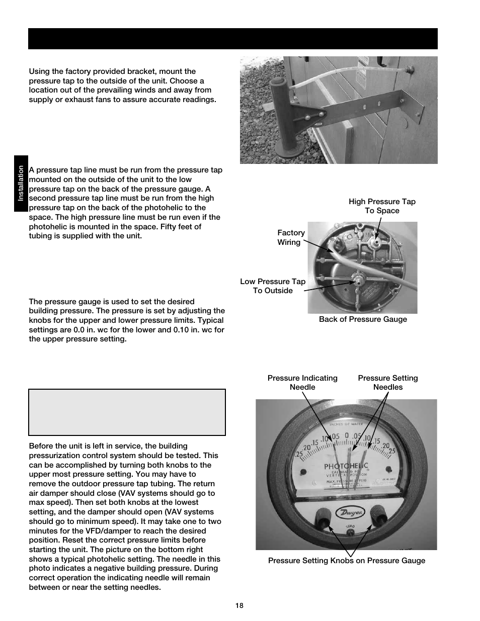 Greenheck DG / DGX with Direct Spark (464043 IOM) (Pre-2008) User Manual | Page 18 / 48