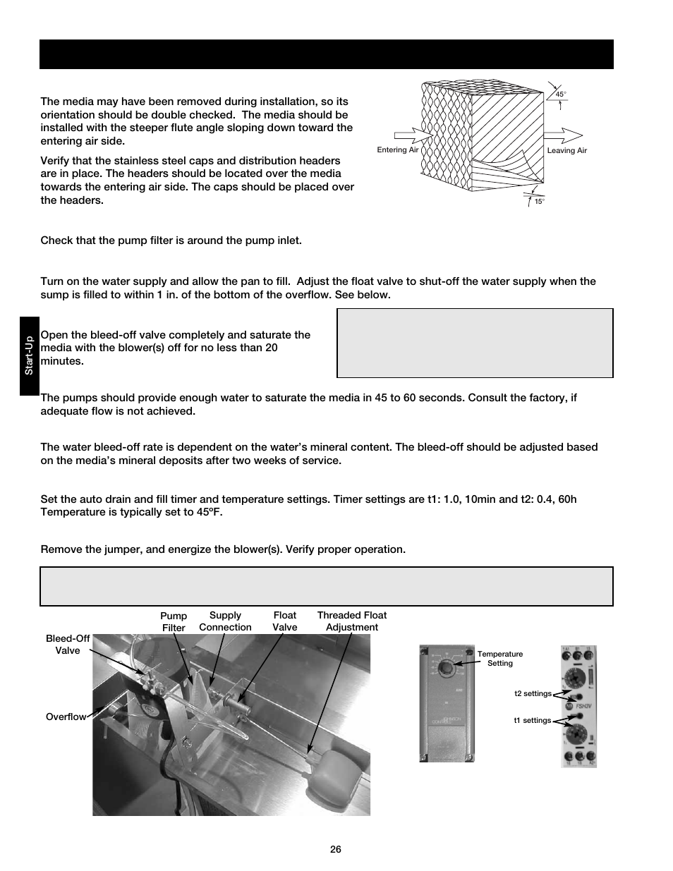Greenheck DG / DGX with Direct Spark (464043 IOM) (Pre-2008) User Manual | Page 26 / 48