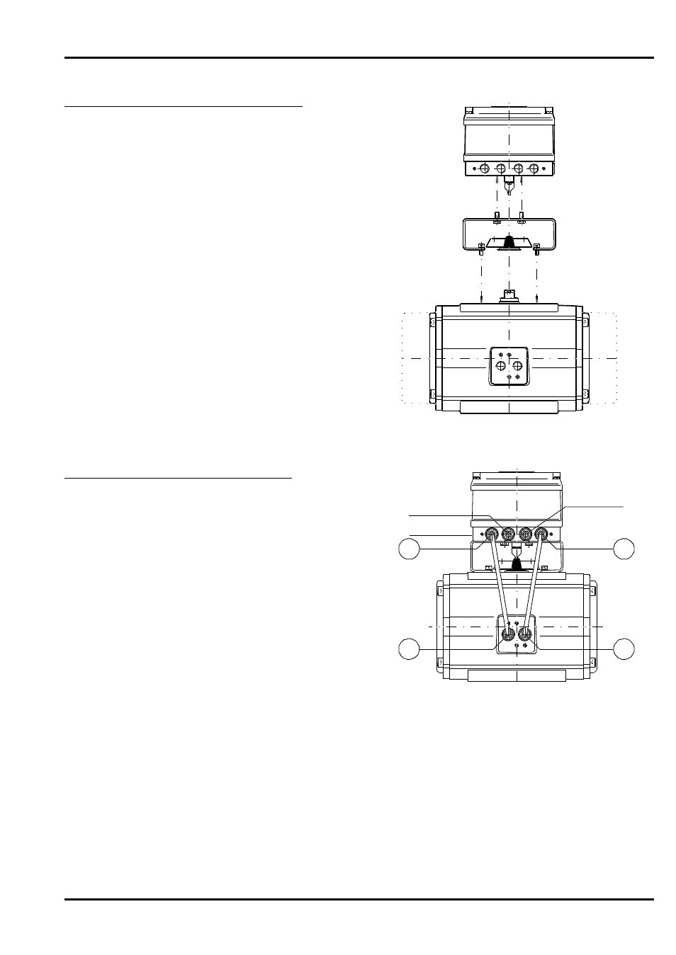 Installation rotary actuators | Greenheck El-O-Matic E and P Series User Manual | Page 5 / 12