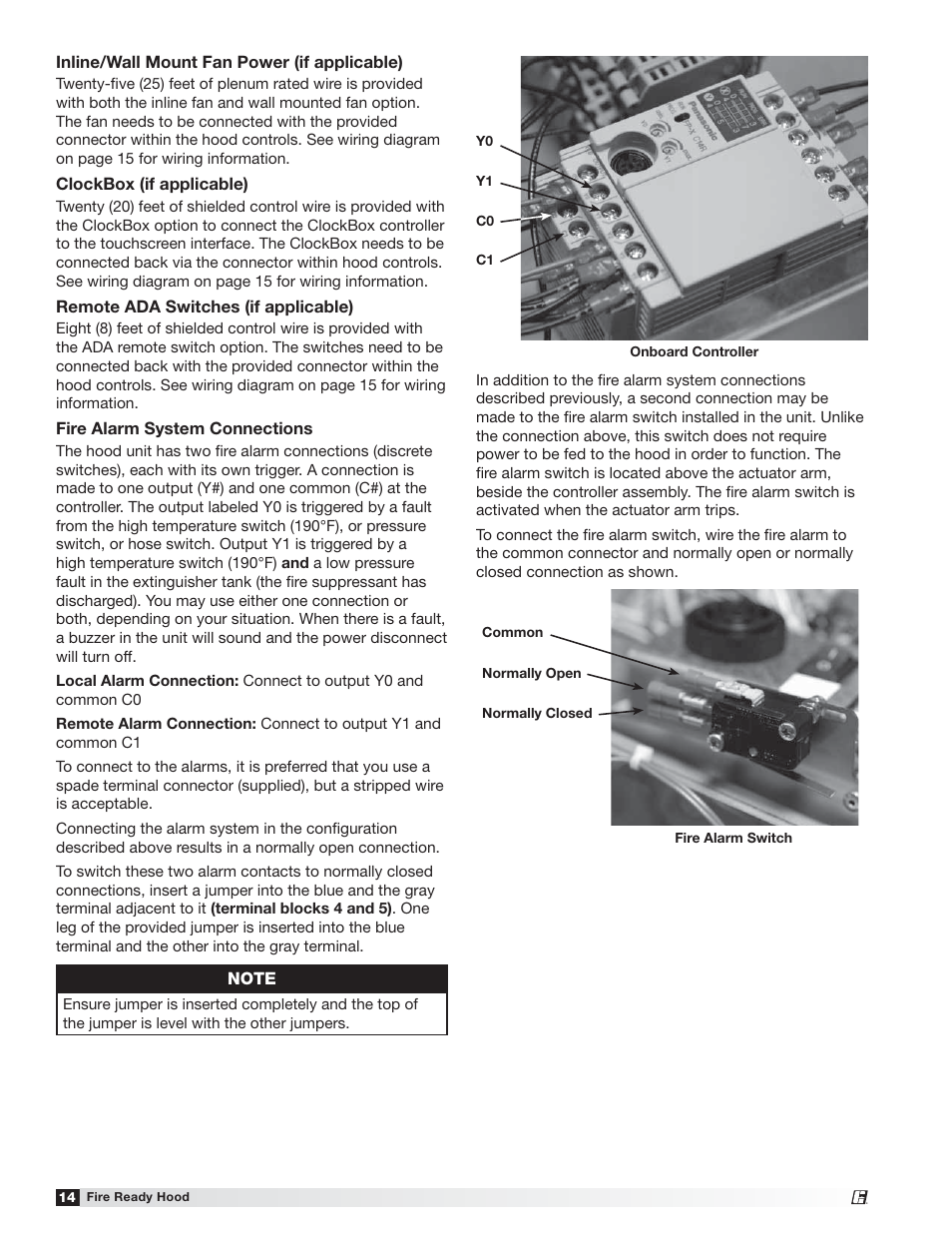 Greenheck Fire Ready Hood - GRRS User Manual | Page 14 / 28