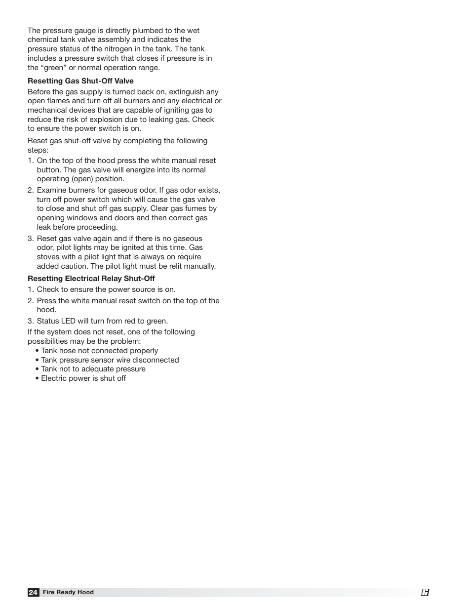 Greenheck Fire Ready Hood - GRRS User Manual | Page 24 / 28