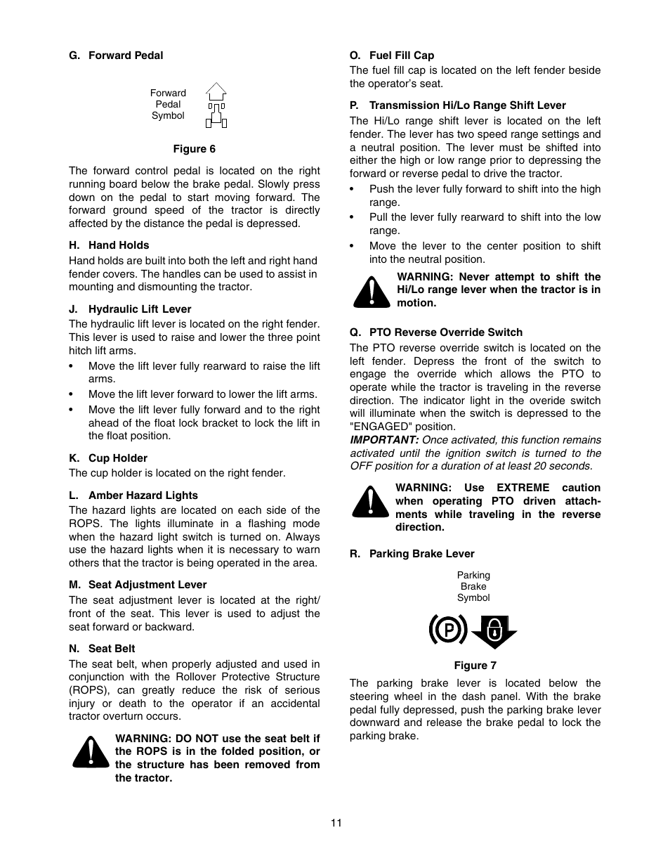 Cub Cadet SERIES 5000 5252 User Manual | Page 11 / 48