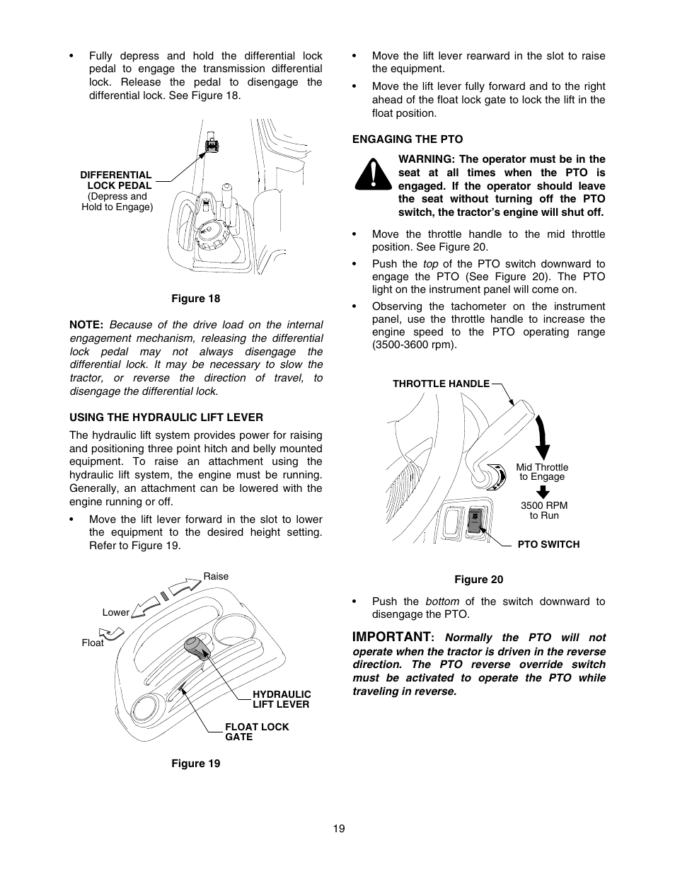 Cub Cadet SERIES 5000 5252 User Manual | Page 19 / 48