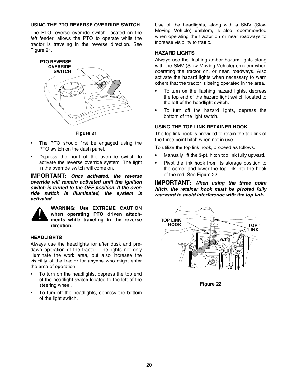 Cub Cadet SERIES 5000 5252 User Manual | Page 20 / 48