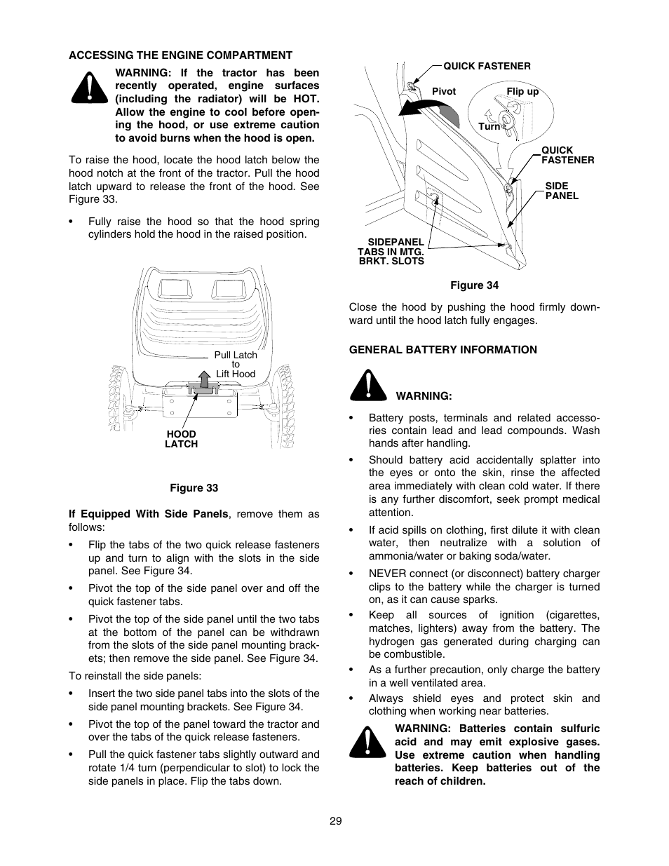 Cub Cadet SERIES 5000 5252 User Manual | Page 29 / 48