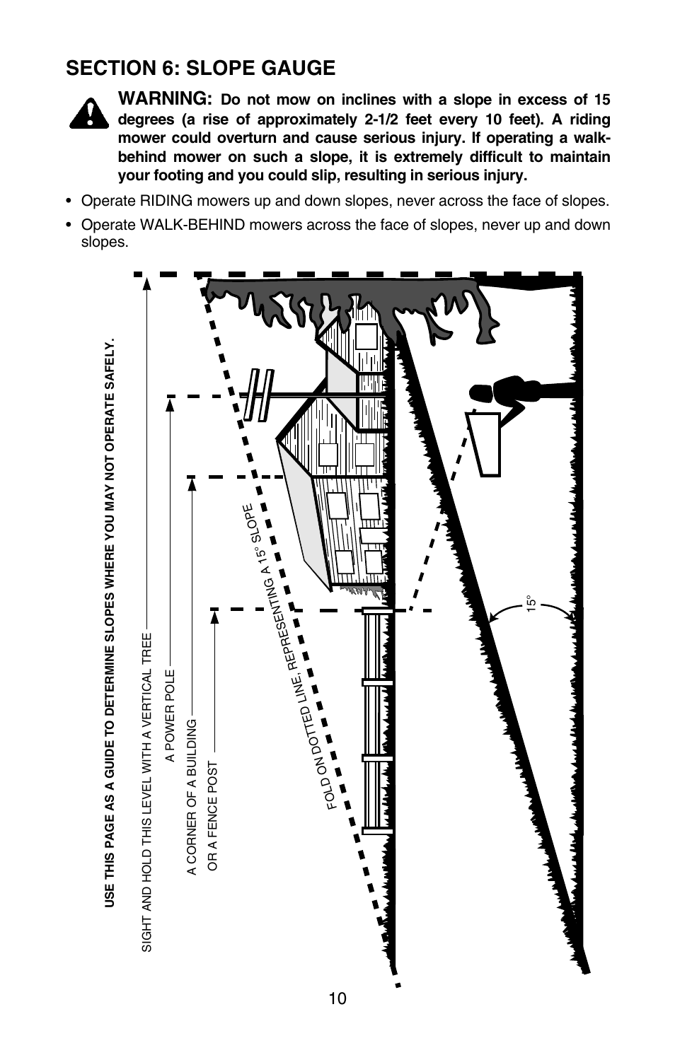 Warning | Cub Cadet SERIES 3000 GT 3200 User Manual | Page 10 / 44
