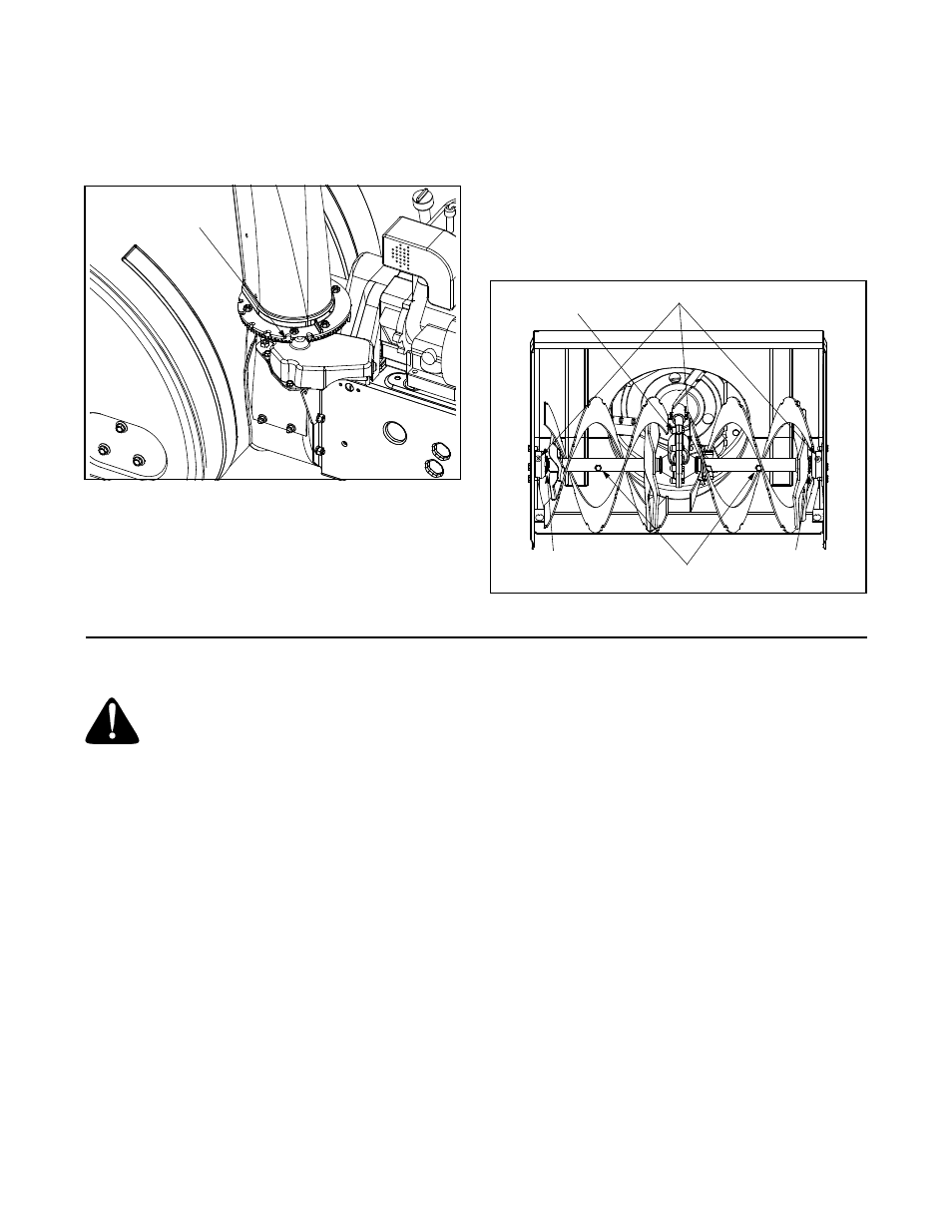 Engine, Augers, Shave plate and skid shoes | Belt removal and replacement | Cub Cadet 826 4x4 User Manual | Page 12 / 28