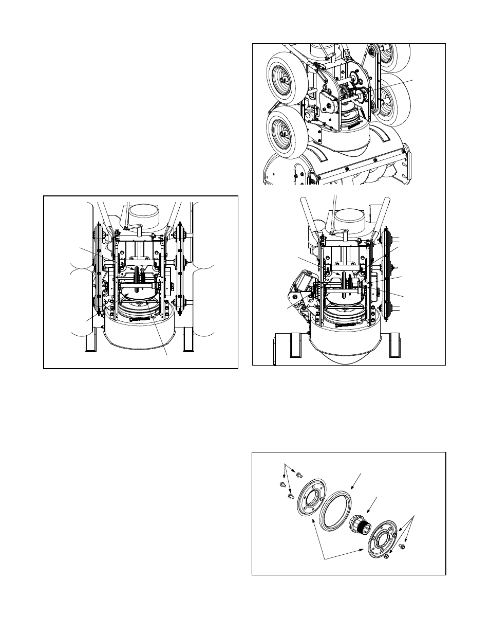 Servicing friction wheel rubber | Cub Cadet 826 4x4 User Manual | Page 14 / 28